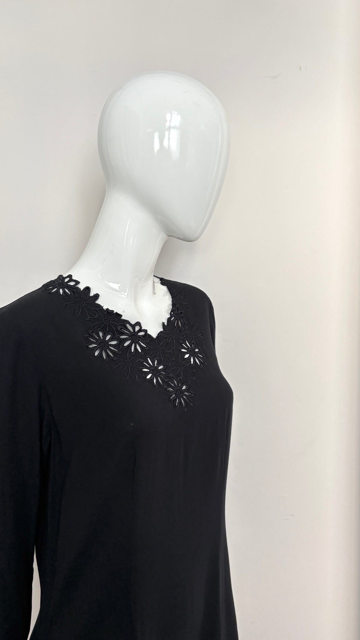 Comme des Garcons robe de chambre 1997 floral motif dress