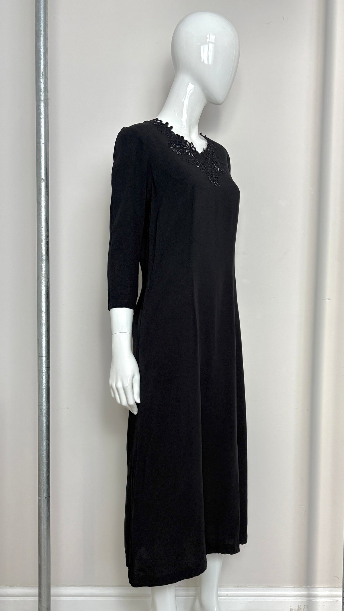 Comme des Garcons robe de chambre 1997 floral motif dress