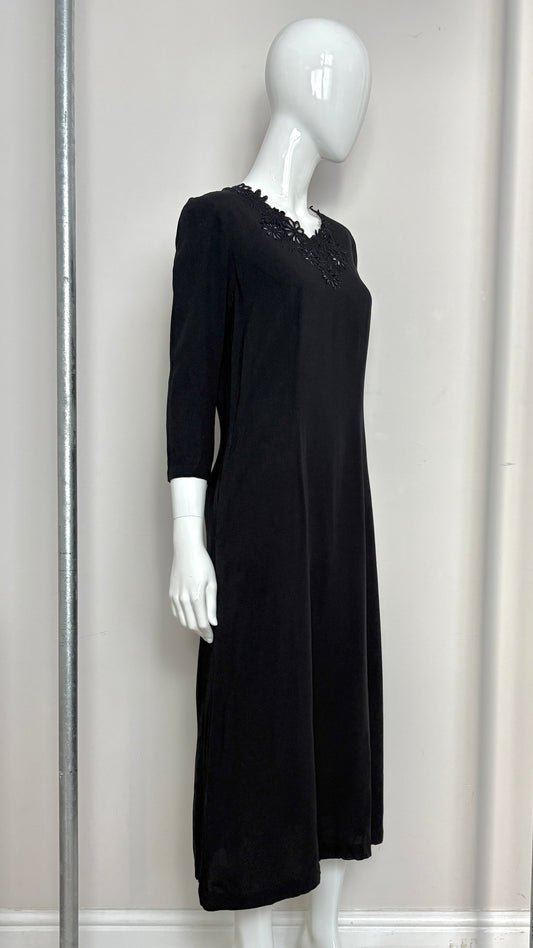 Comme des Garcons robe de chambre 1997 floral motif dress