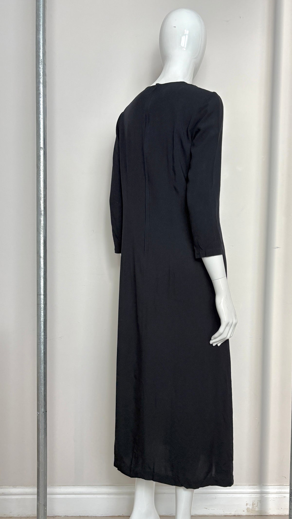 Comme des Garcons robe de chambre 1997 floral motif dress