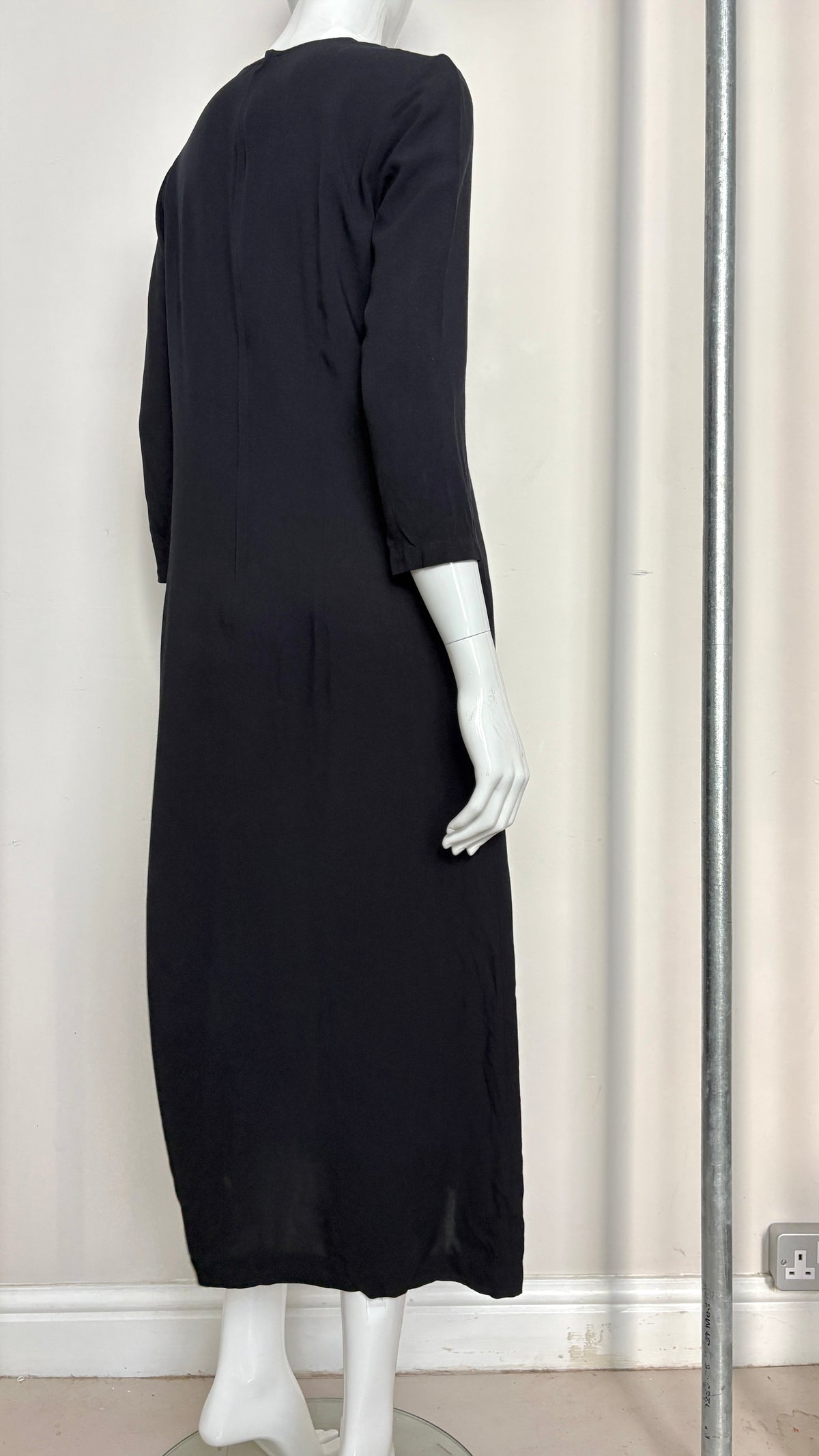 Comme des Garcons robe de chambre 1997 floral motif dress