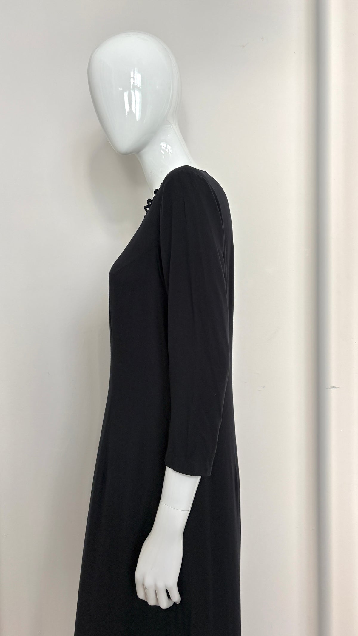 Comme des Garcons robe de chambre 1997 floral motif dress