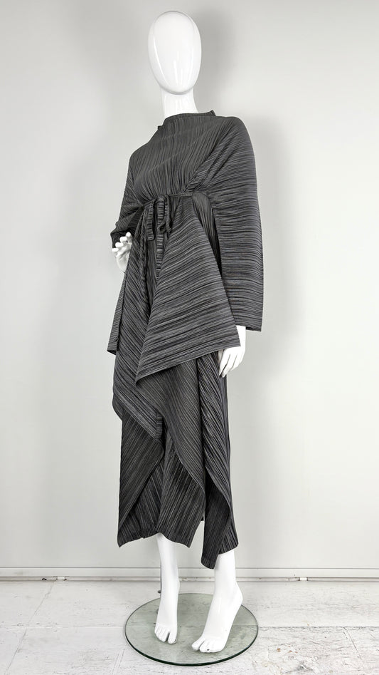 Issey Miyake convertible pleated gown