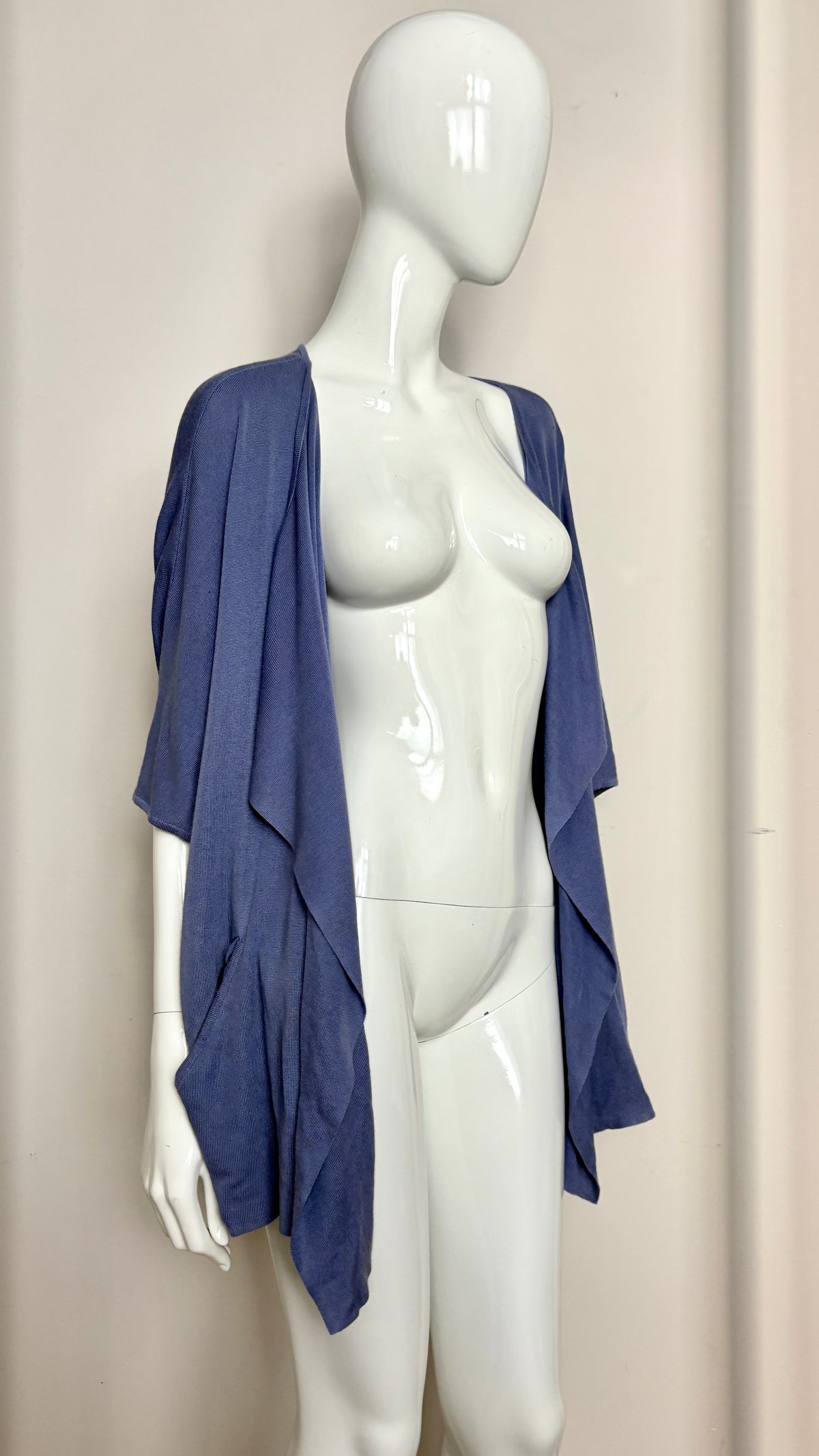 Issey Miyake draped knit cardigan