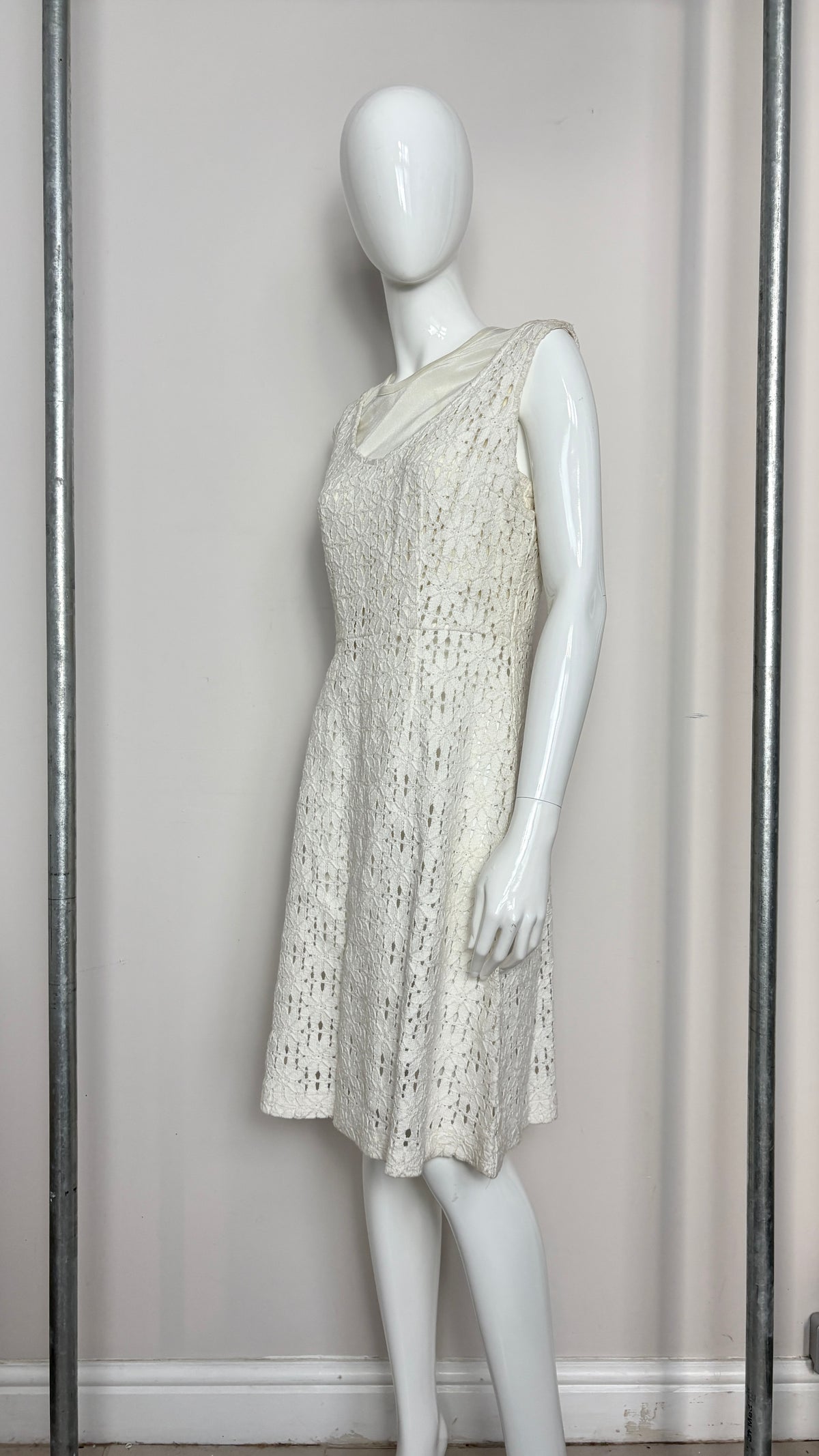 Comme des Garcons lace and lycra dress