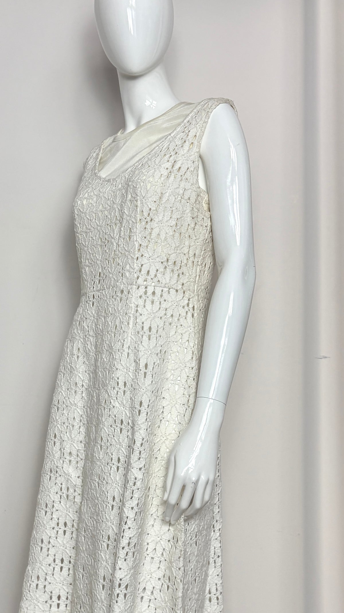 Comme des Garcons lace and lycra dress