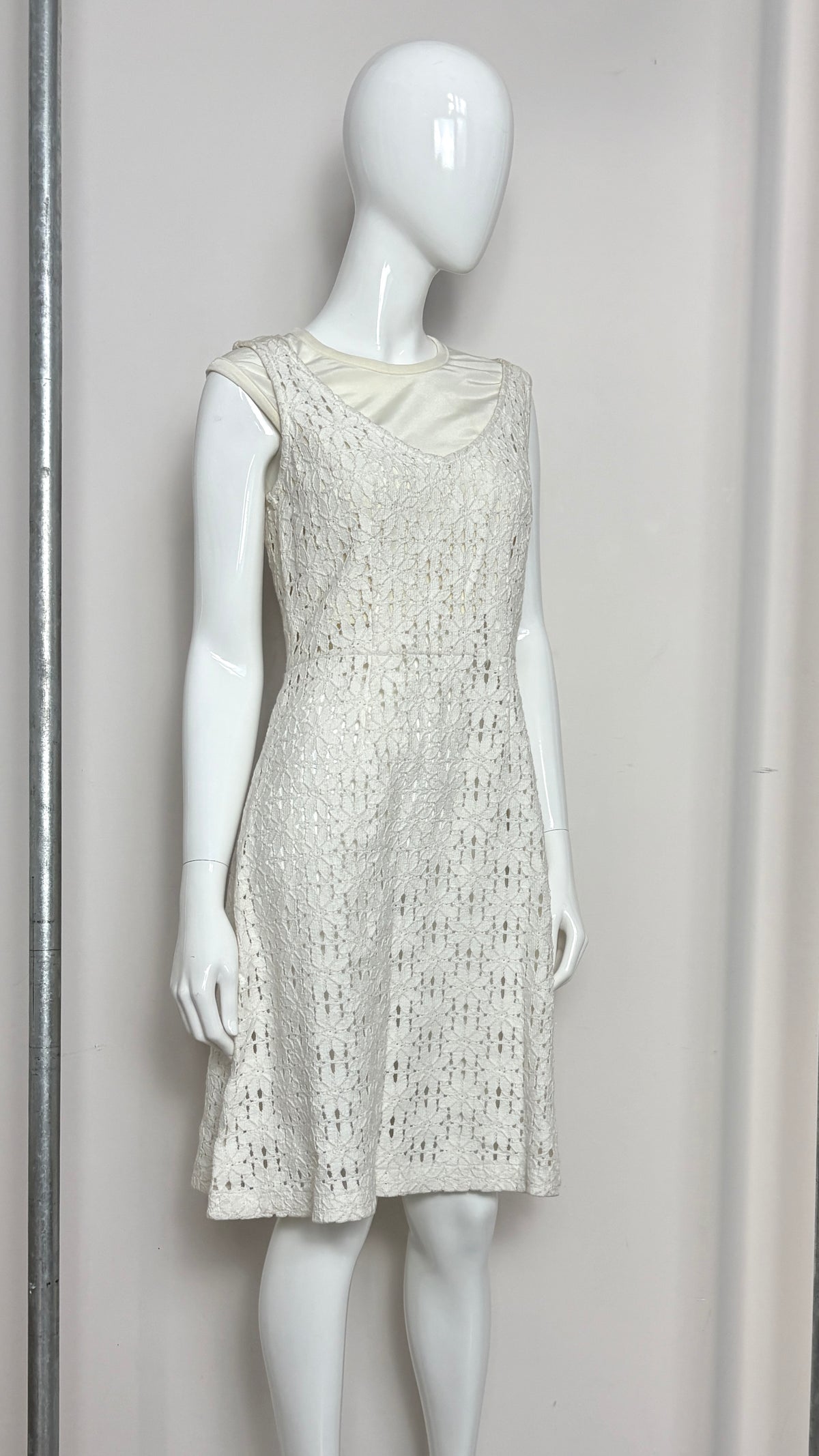 Comme des Garcons lace and lycra dress