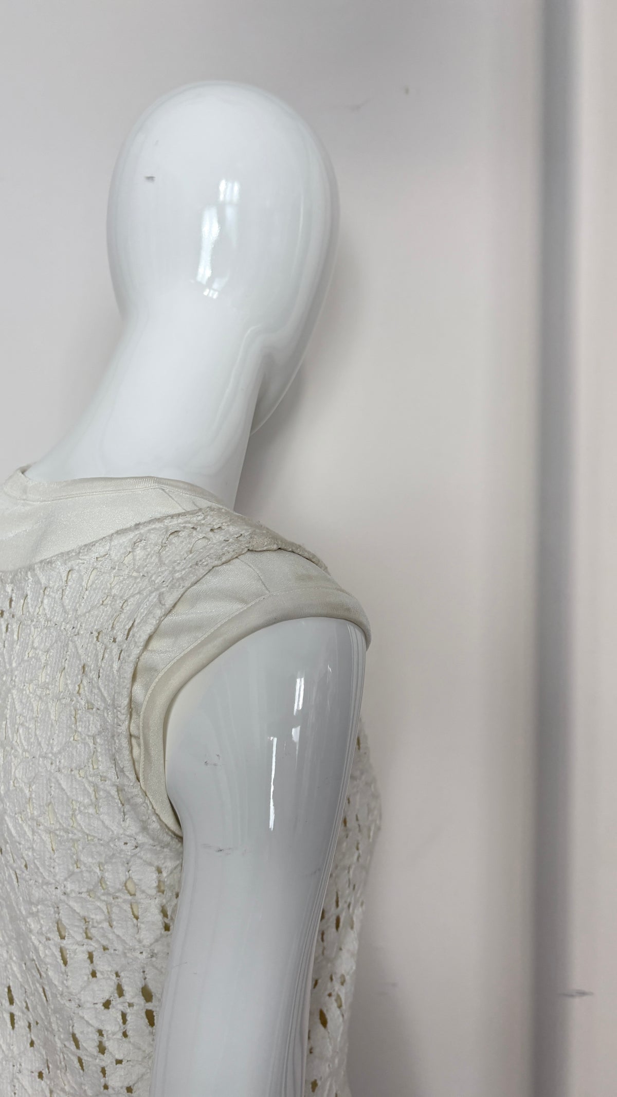 Comme des Garcons lace and lycra dress