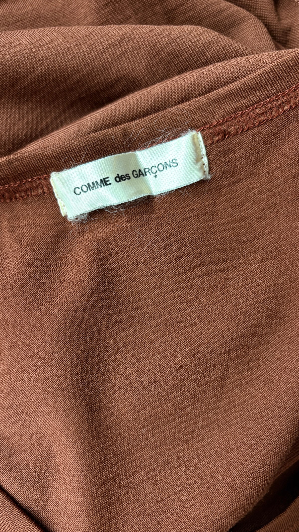 Comme des Garcons 1995 jersey squiggle tee