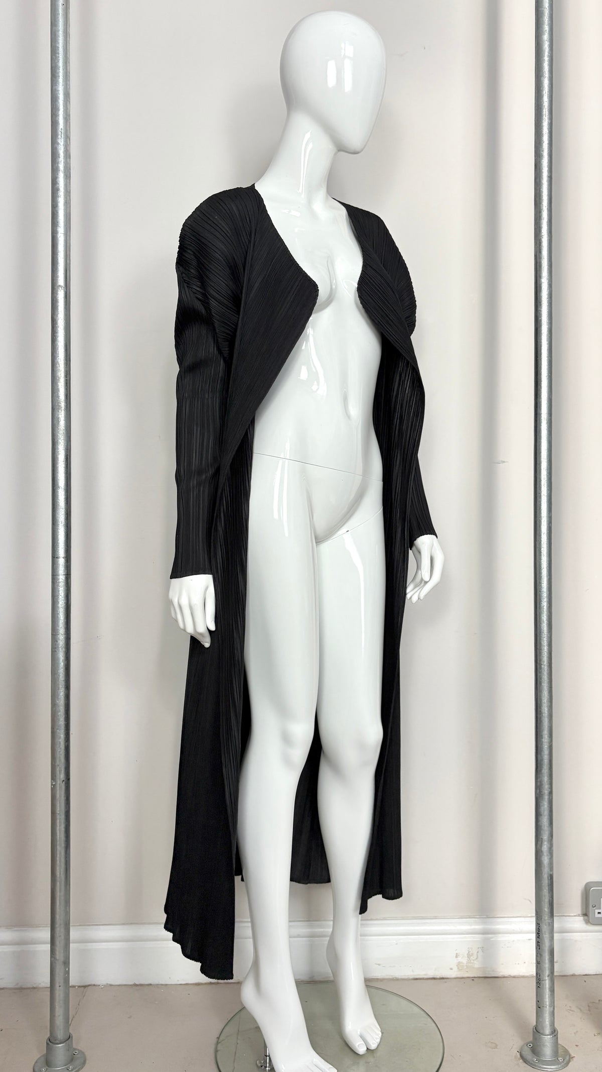 Issey Miyake pleats please coat