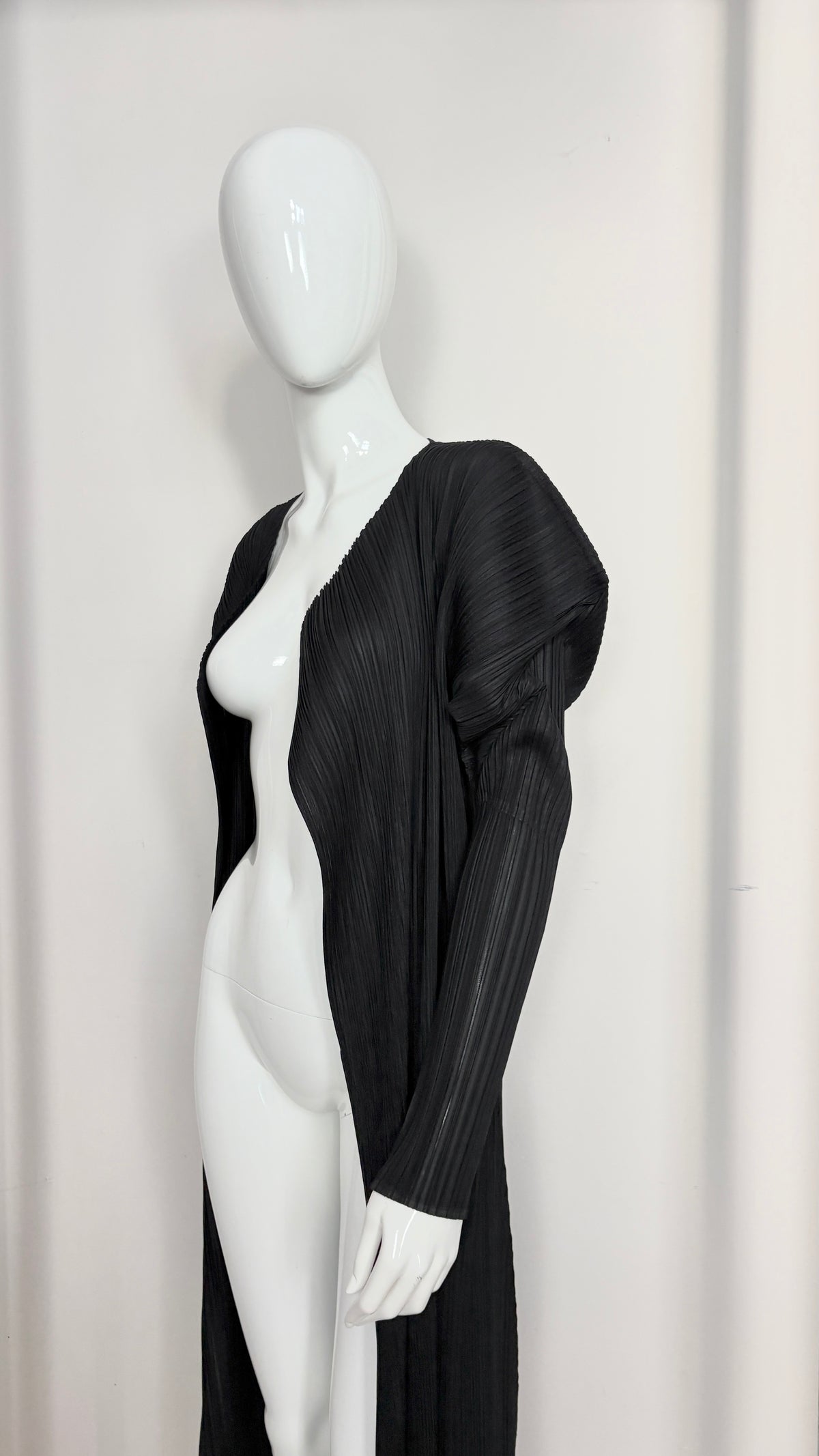 Issey Miyake pleats please coat