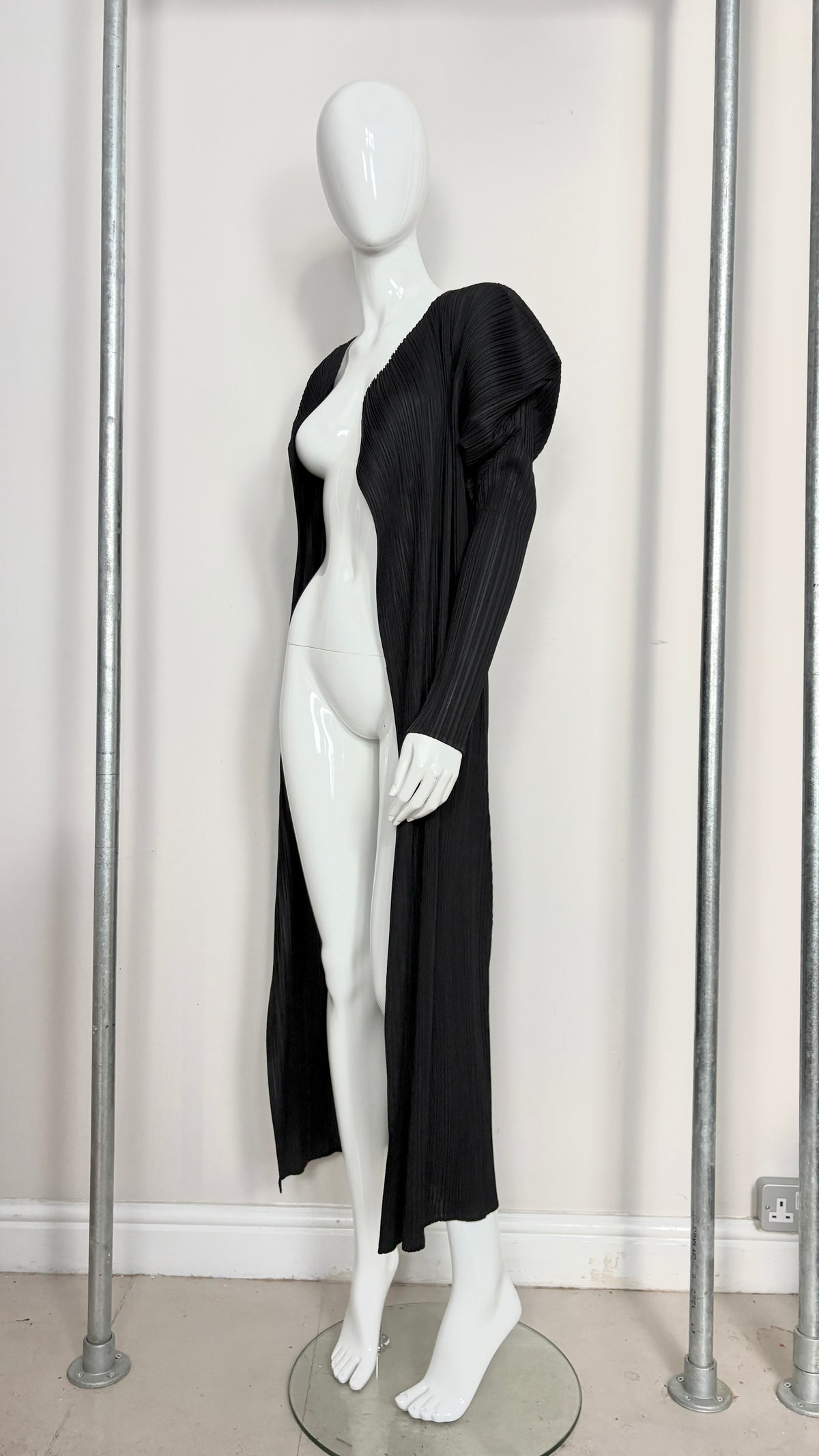 Issey Miyake pleats please coat