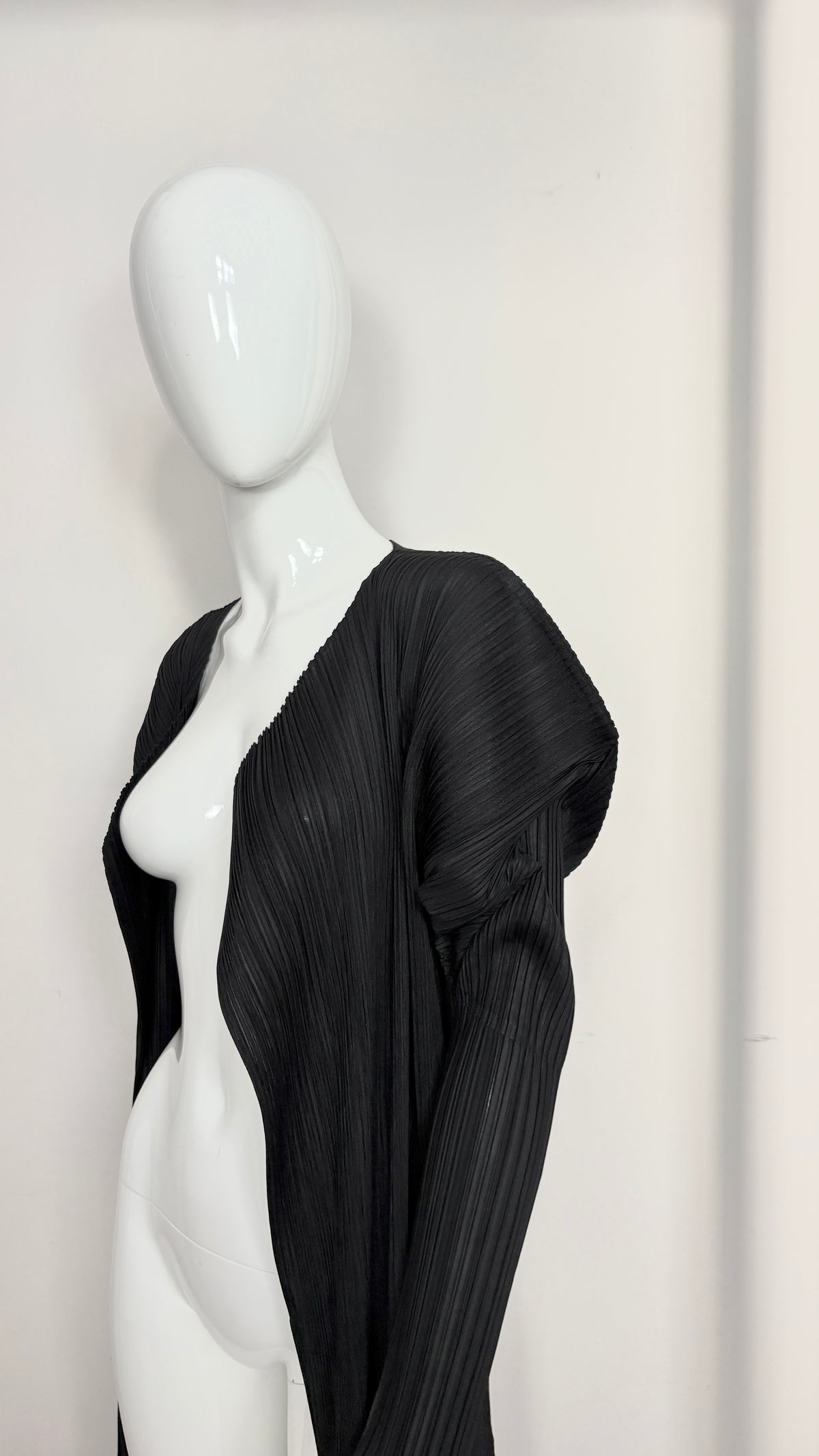 Issey Miyake pleats please coat
