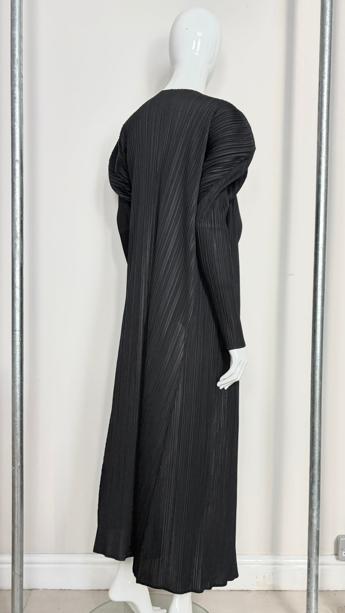 Issey Miyake pleats please coat