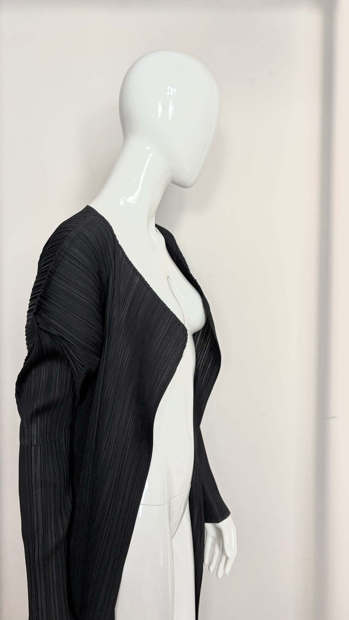 Issey Miyake pleats please coat