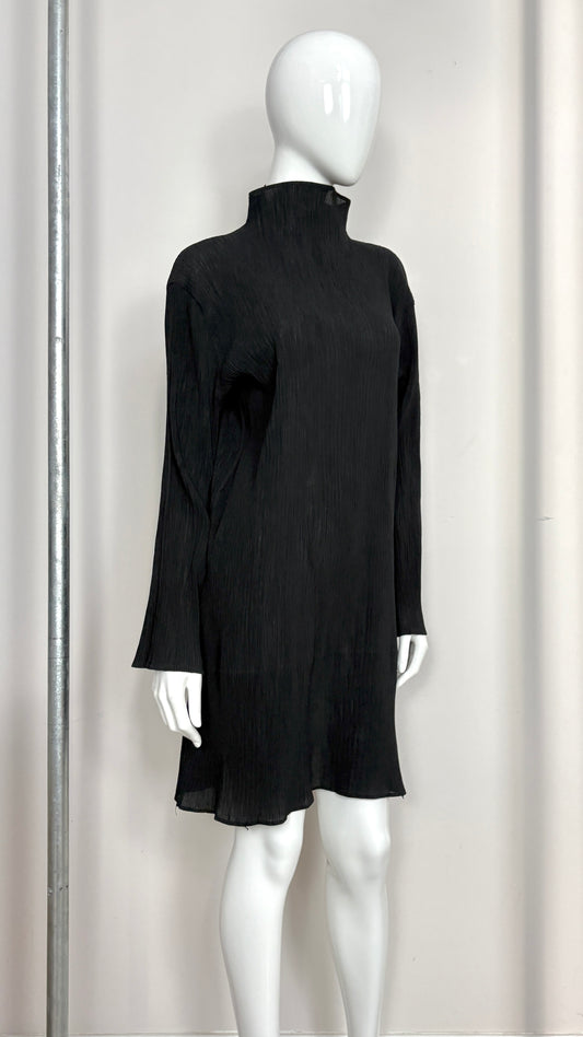 Issey Miyake semi sheer pleated top