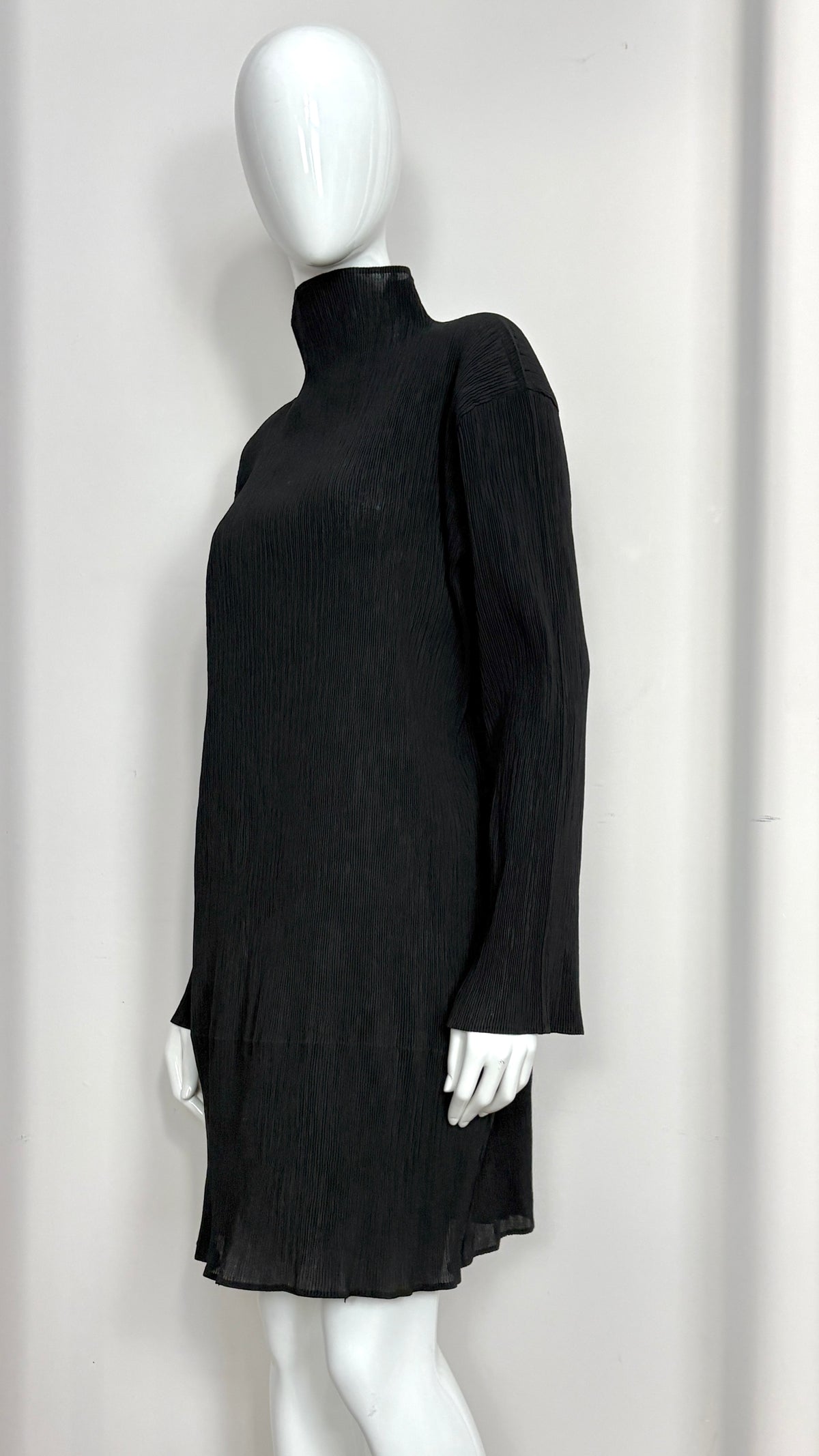 Issey Miyake semi sheer pleated top
