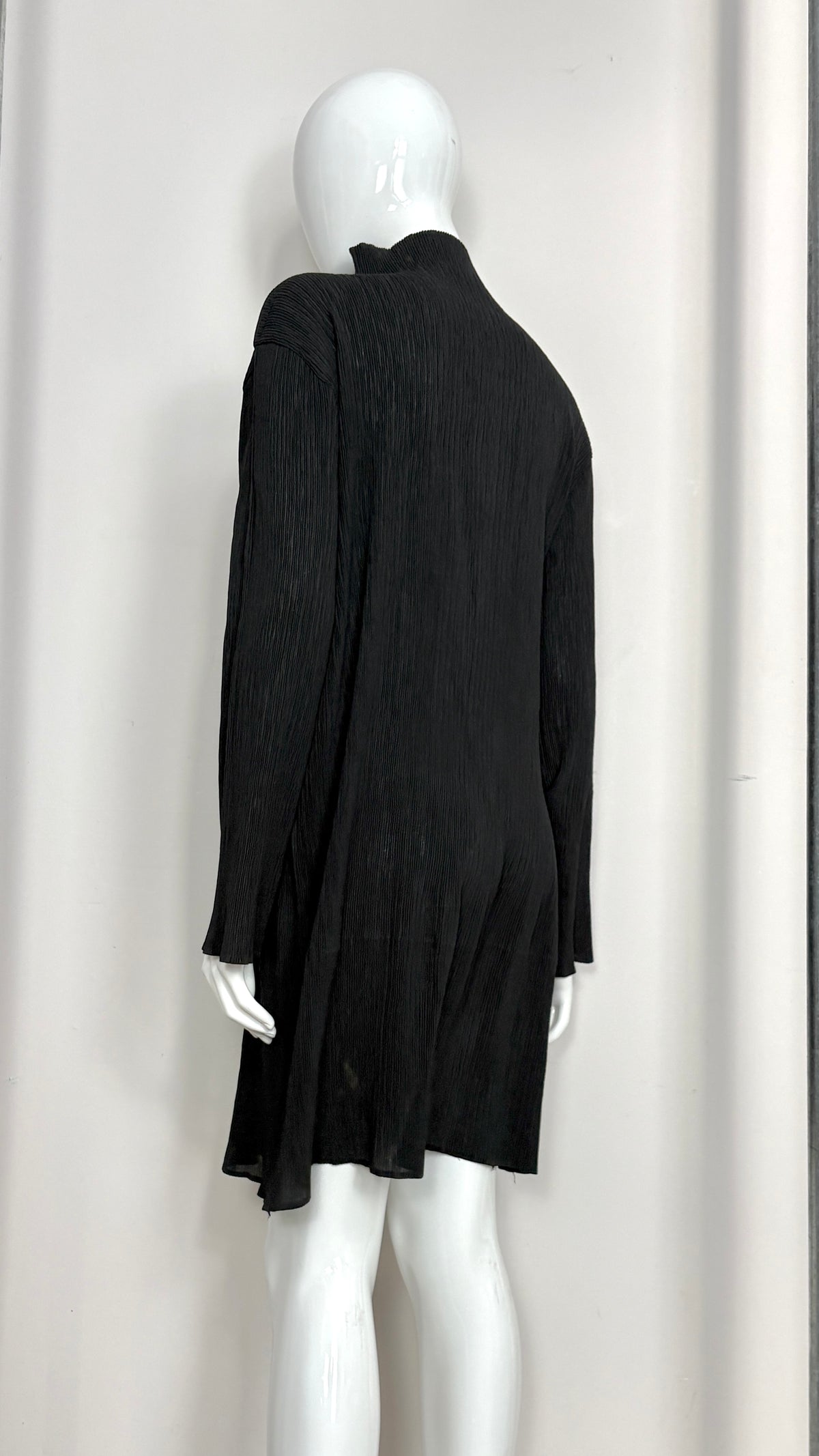 Issey Miyake semi sheer pleated top