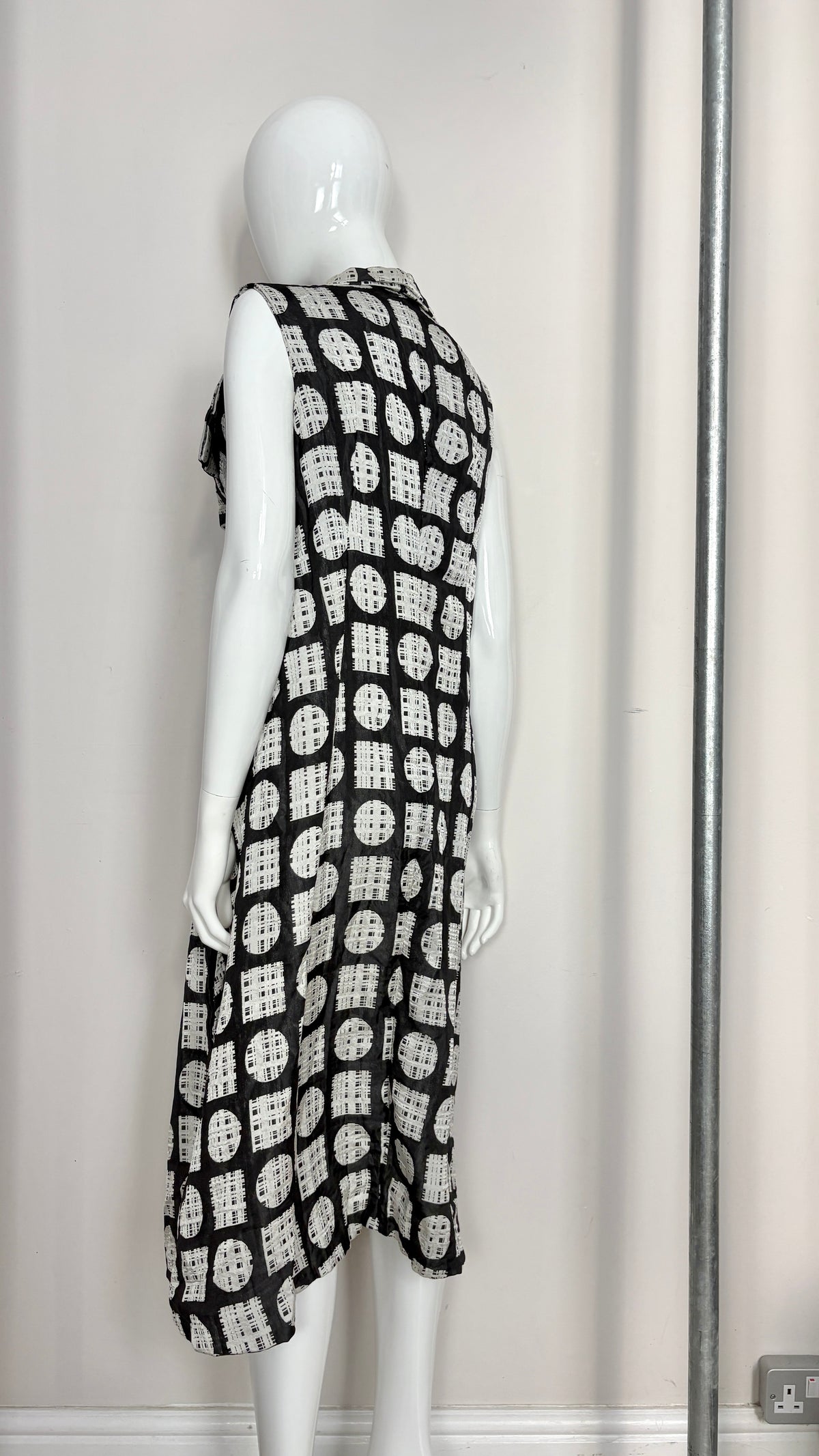 Comme des Garcons 1992 geometric Jacquard dress