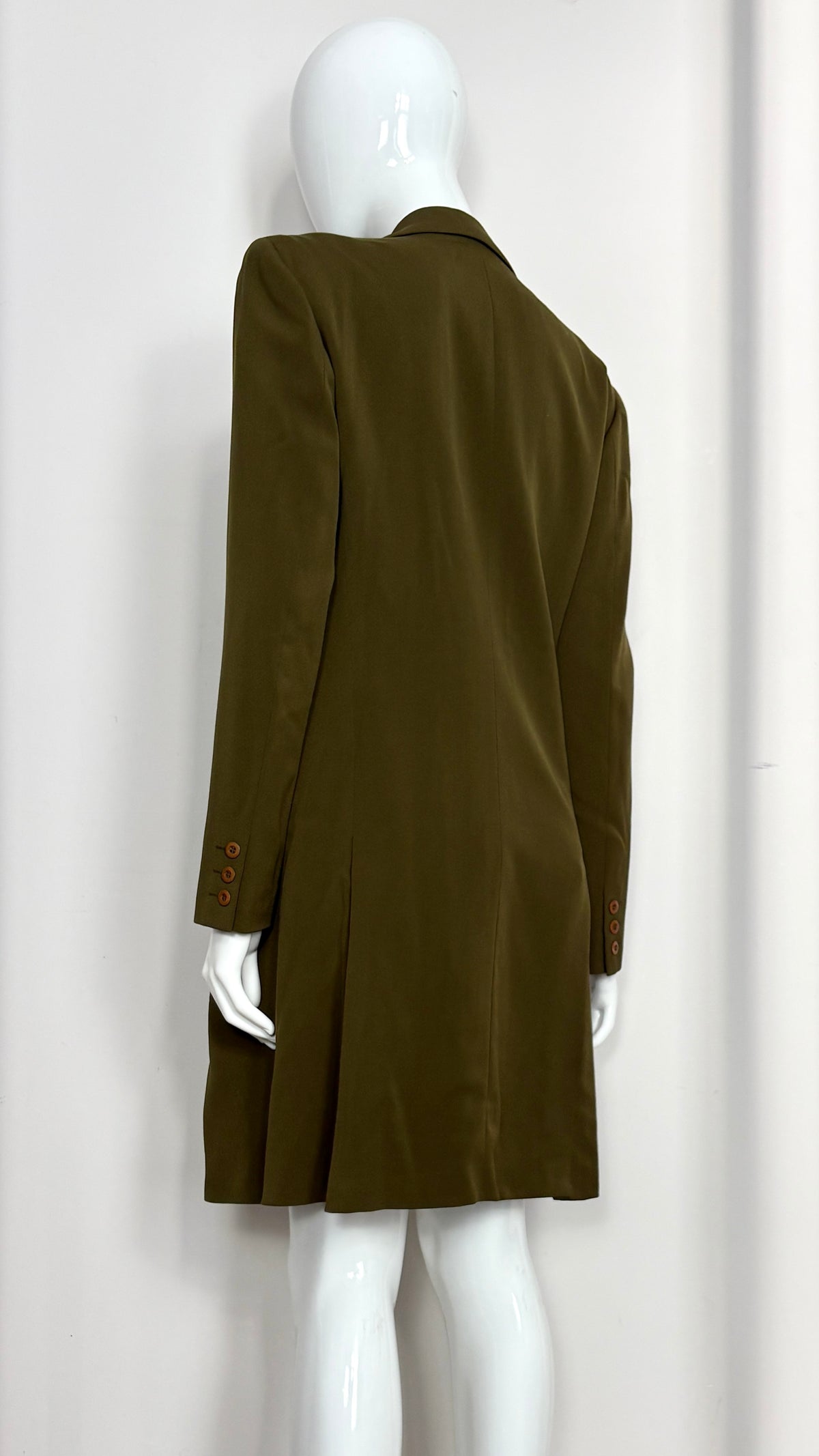 Issey Miyake scoop neck jacket