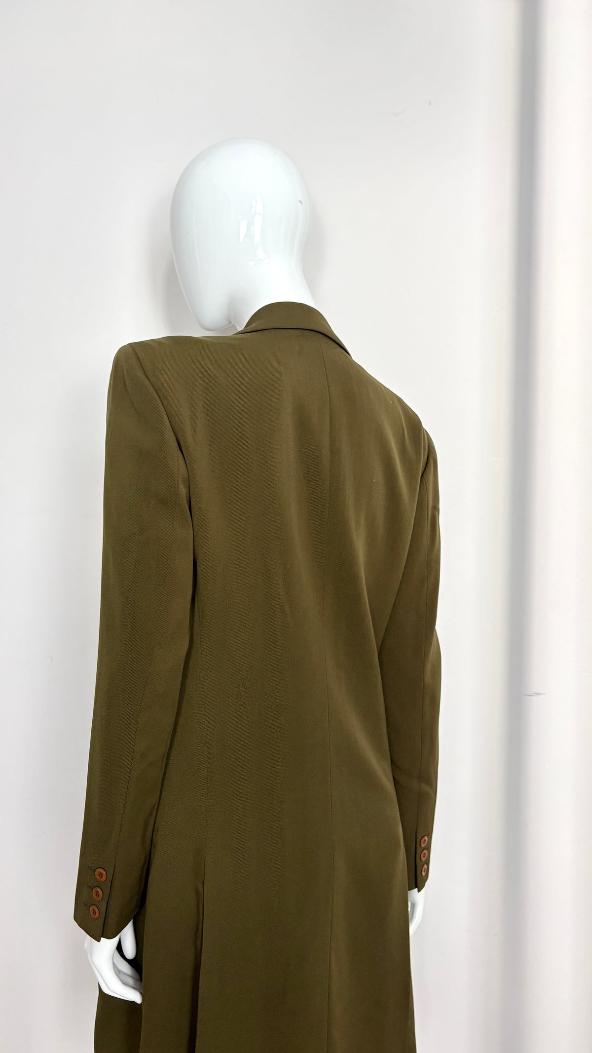Issey Miyake scoop neck jacket