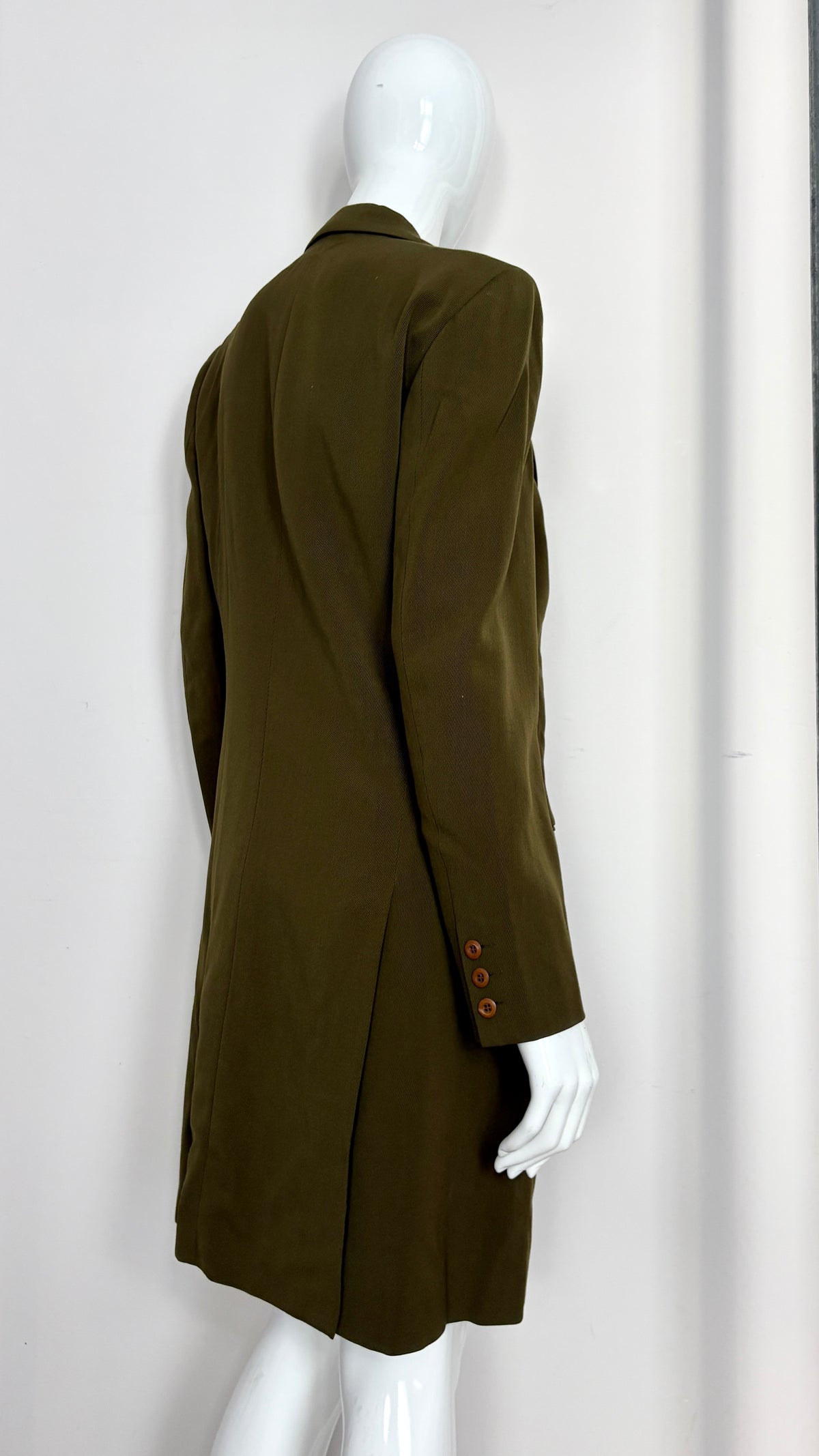 Issey Miyake scoop neck jacket