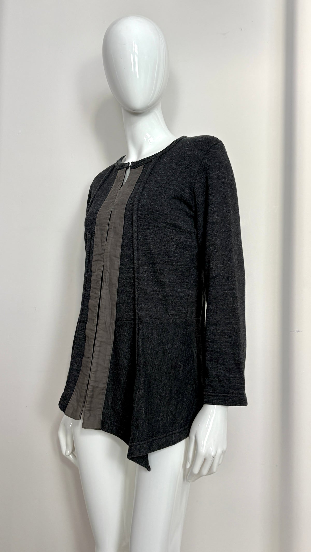Comme des Garcons 2012 cardigan with hook and eye fastening