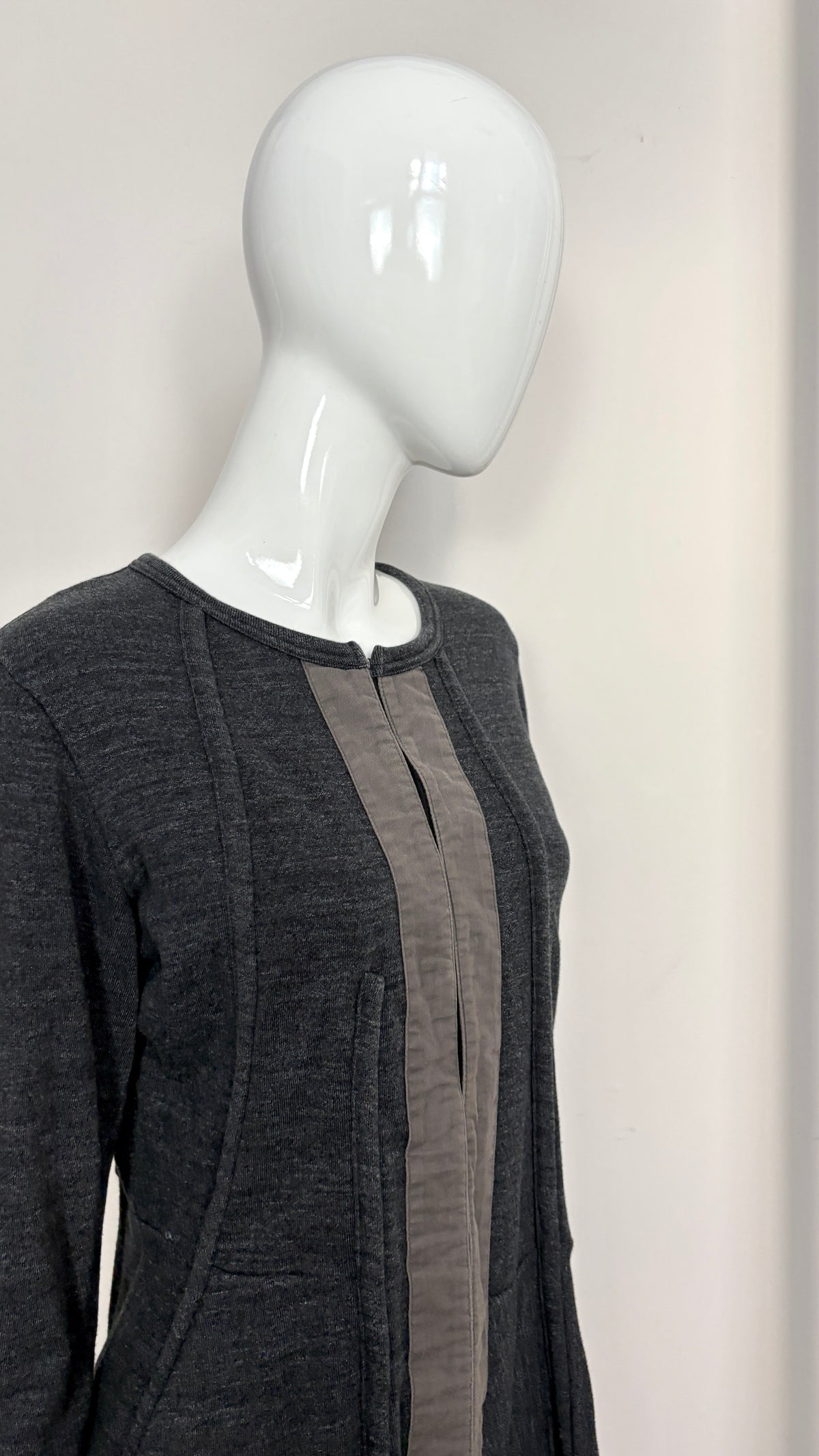 Comme des Garcons 2012 cardigan with hook and eye fastening