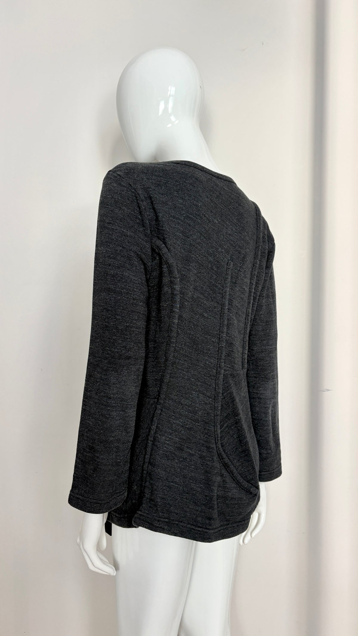 Comme des Garcons 2012 cardigan with hook and eye fastening