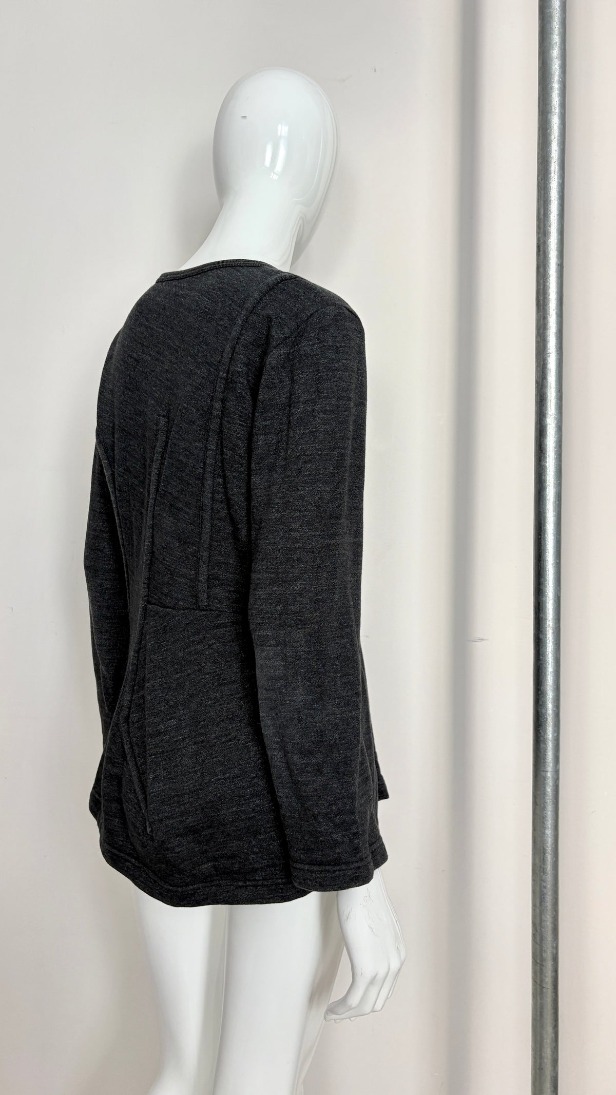 Comme des Garcons 2012 cardigan with hook and eye fastening