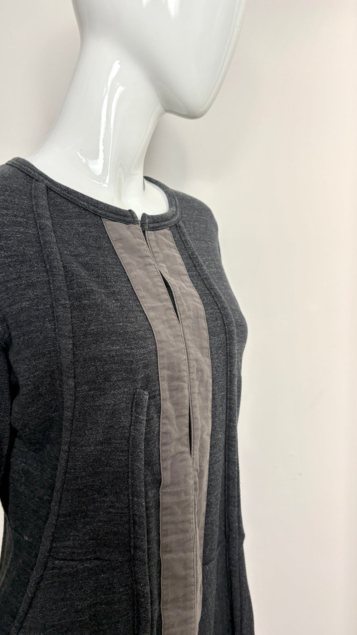 Comme des Garcons 2012 cardigan with hook and eye fastening