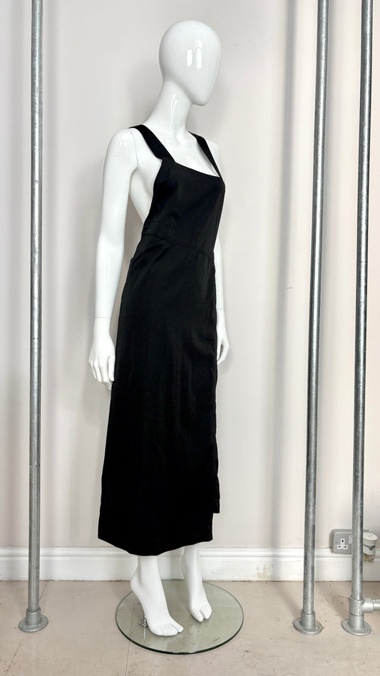 Comme des Garcons tricot cotton pinafore dress