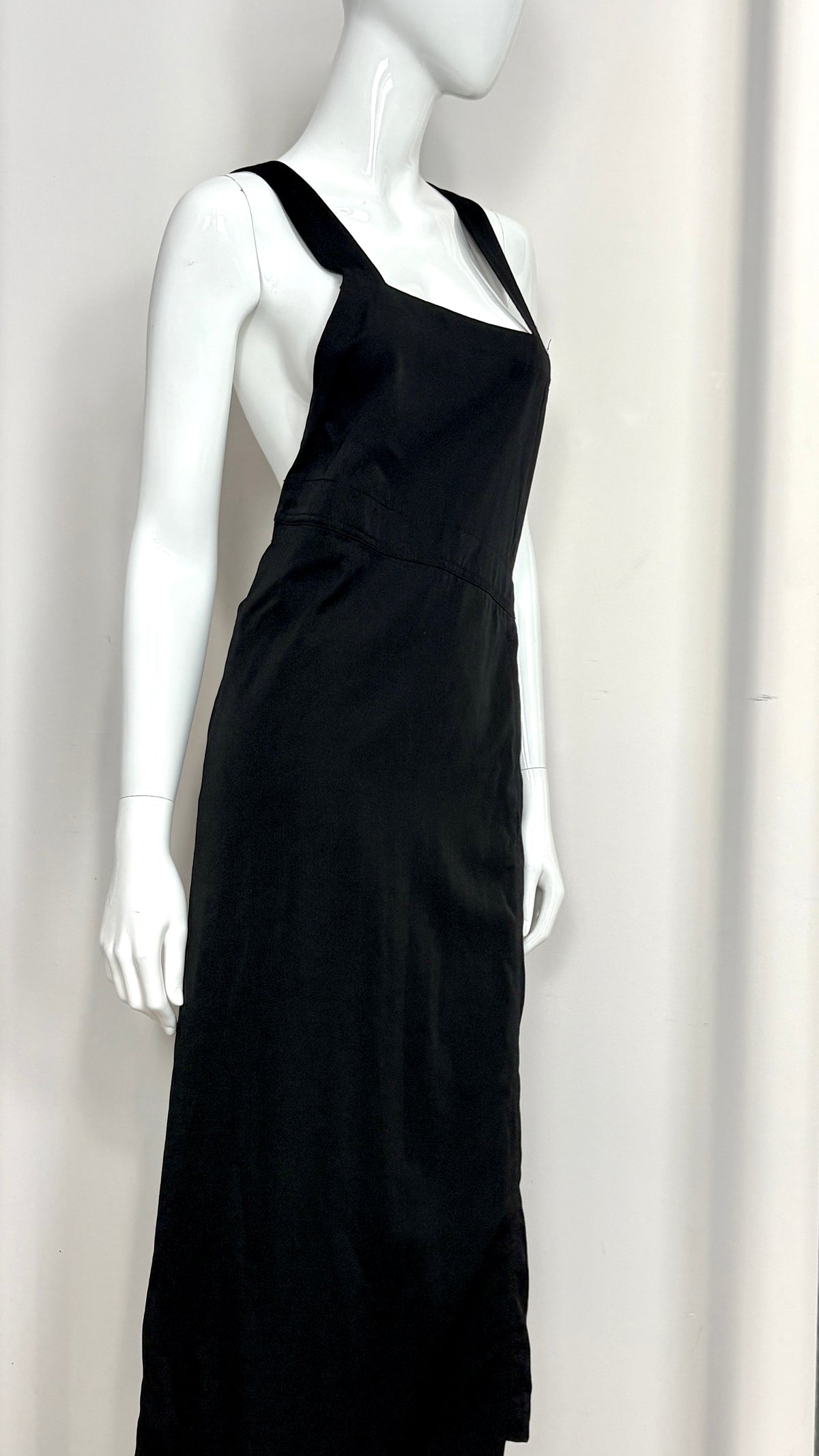 Comme des Garcons tricot cotton pinafore dress