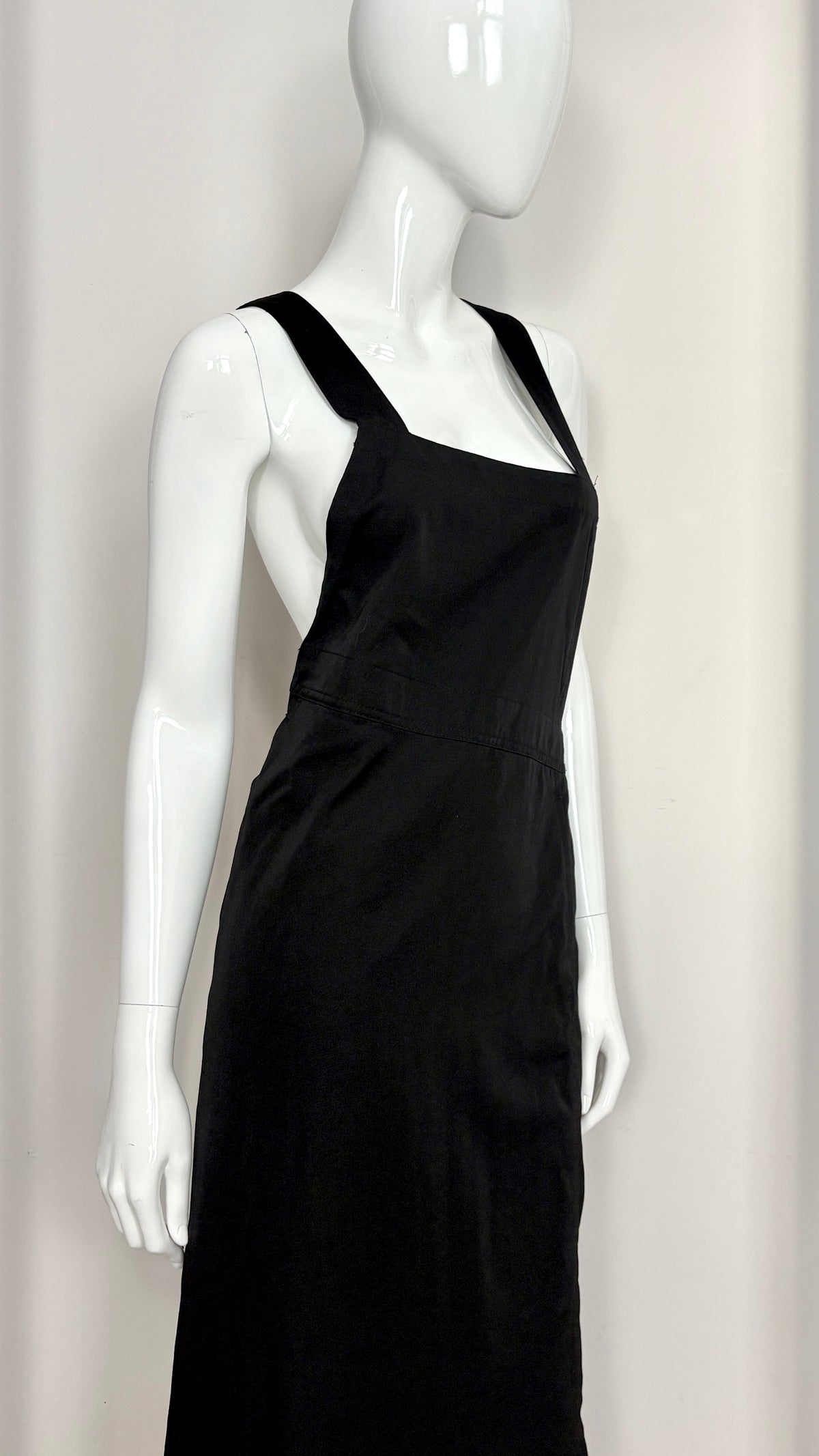 Comme des Garcons tricot cotton pinafore dress