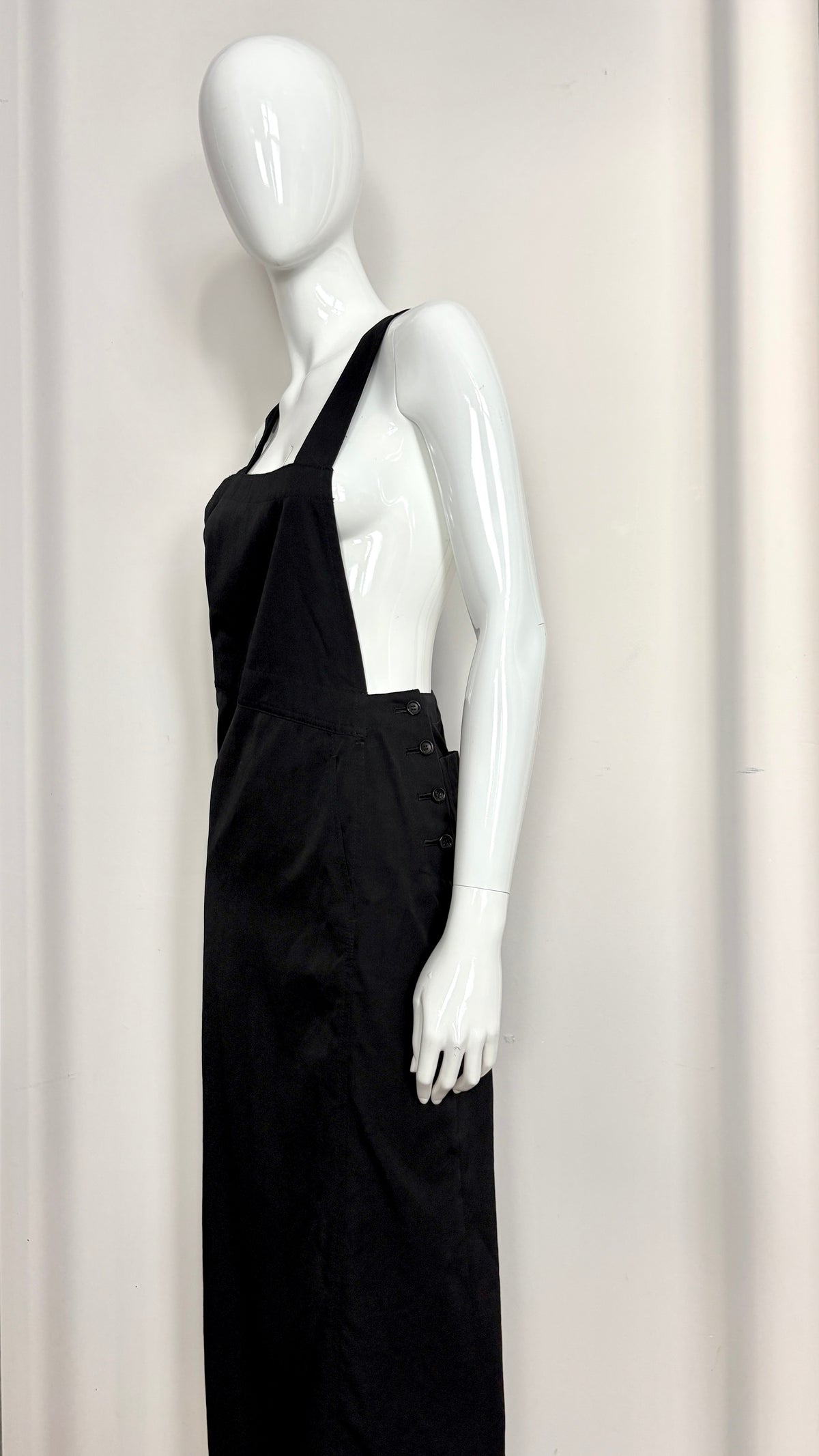 Comme des Garcons tricot cotton pinafore dress