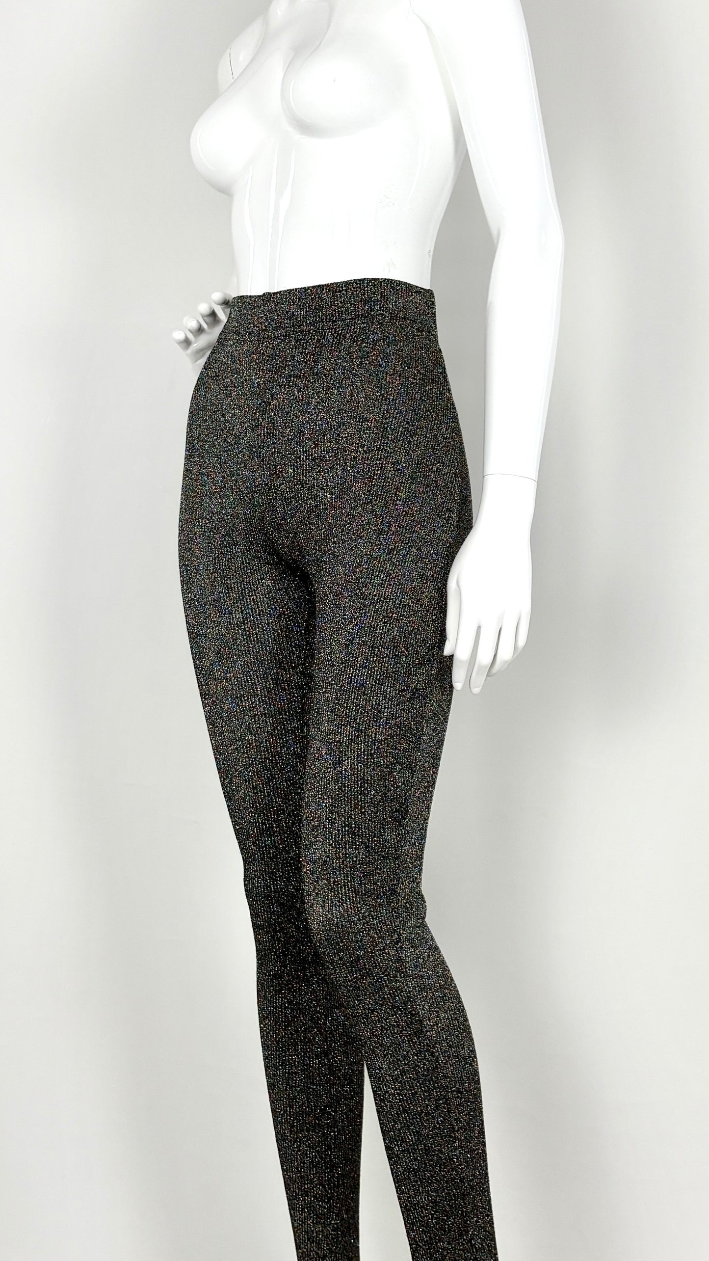 Ozbek rainbow lurex leggings