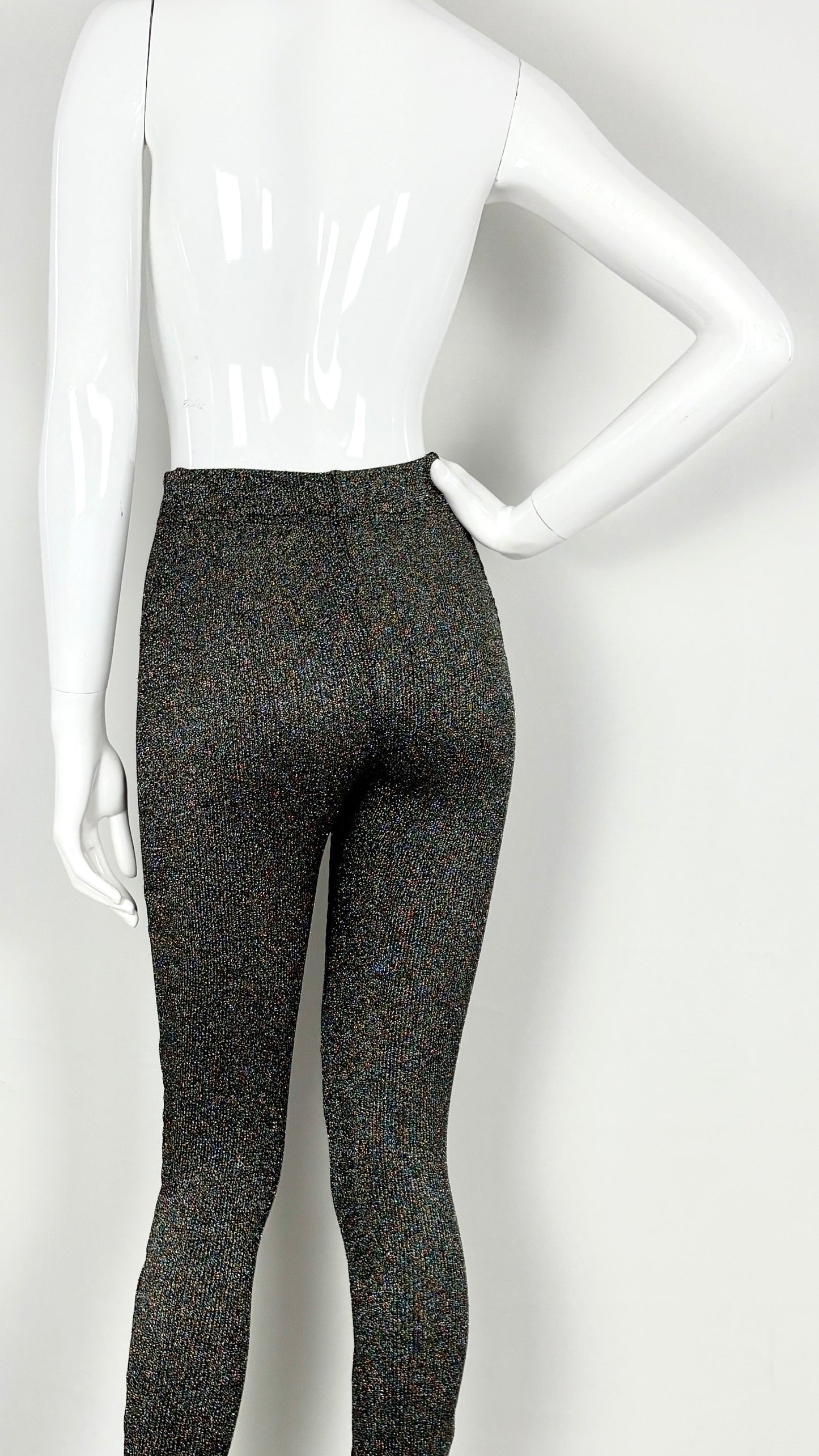 Ozbek rainbow lurex leggings