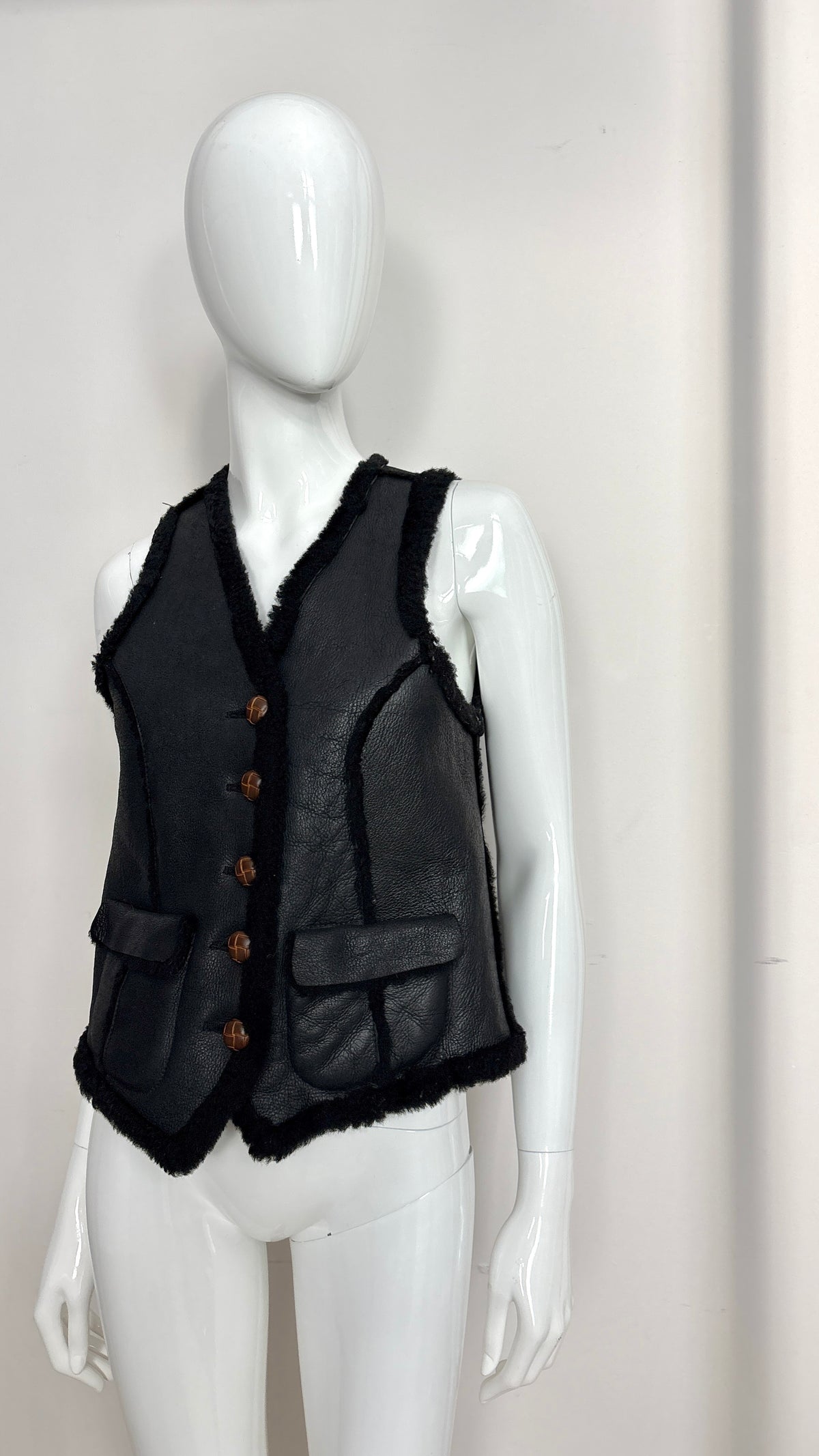 Vivienne Westwood shearling vest