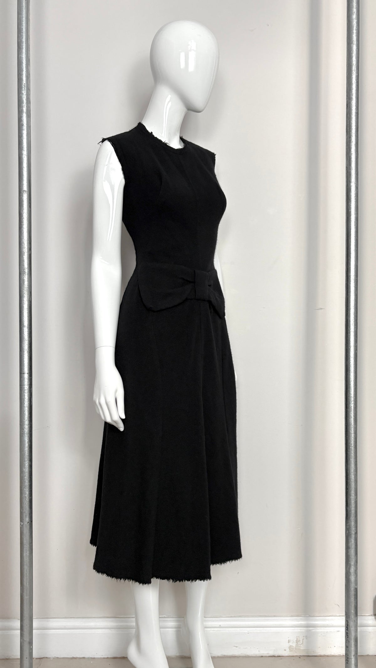 Junya Watanabe 2003 raw edge bow dress