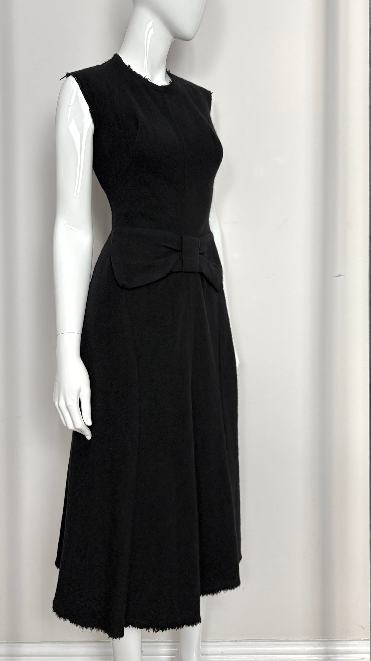 Junya Watanabe 2003 raw edge bow dress