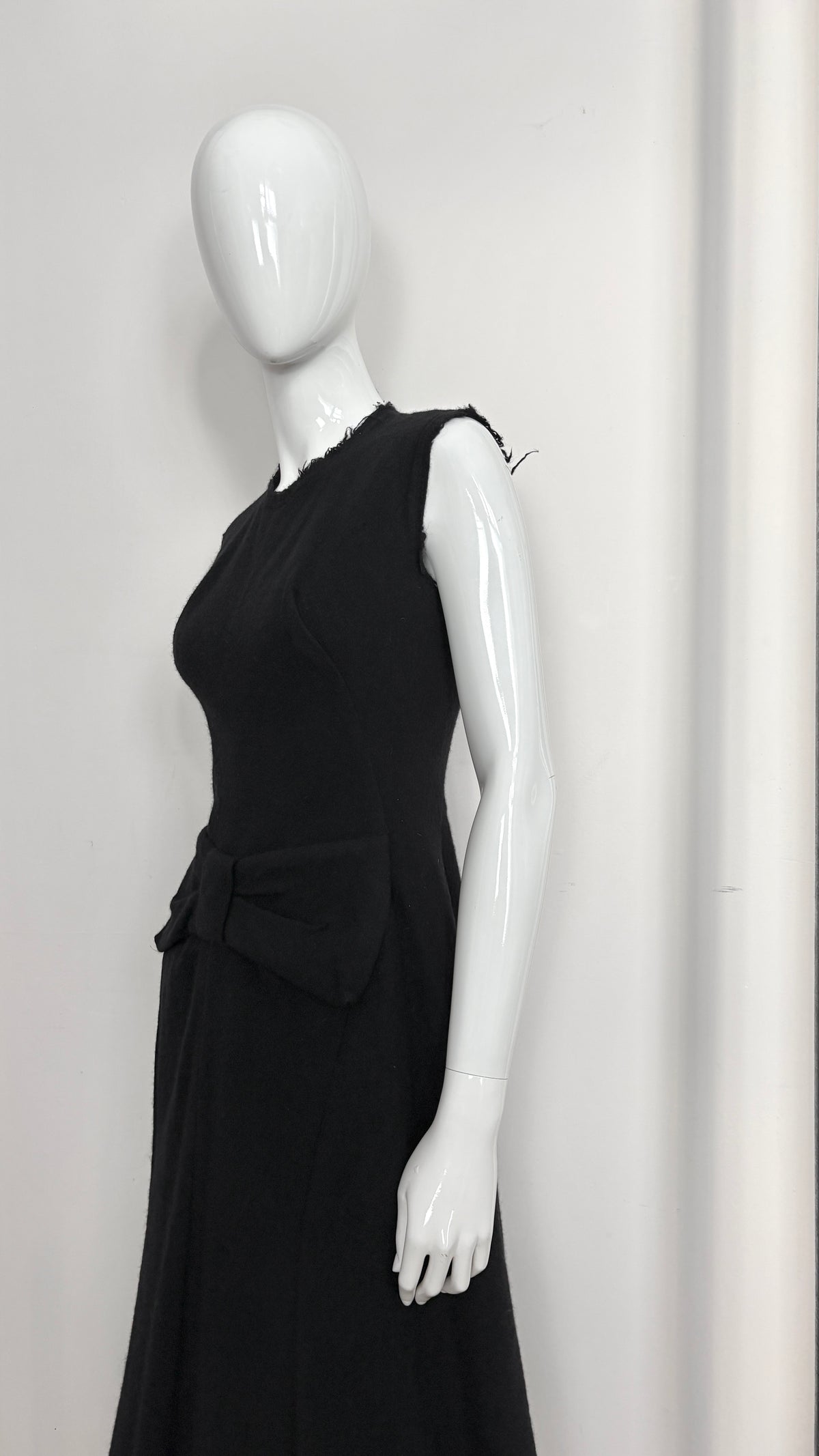 Junya Watanabe 2003 raw edge bow dress
