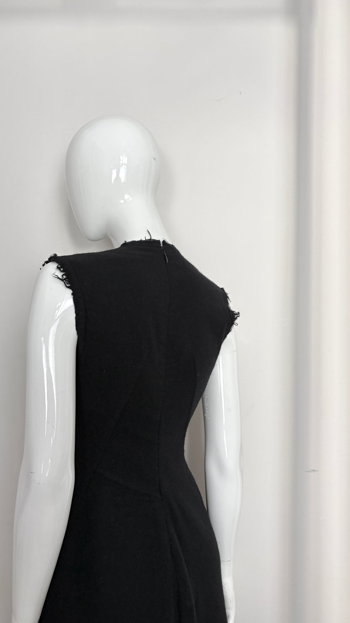 Junya Watanabe 2003 raw edge bow dress