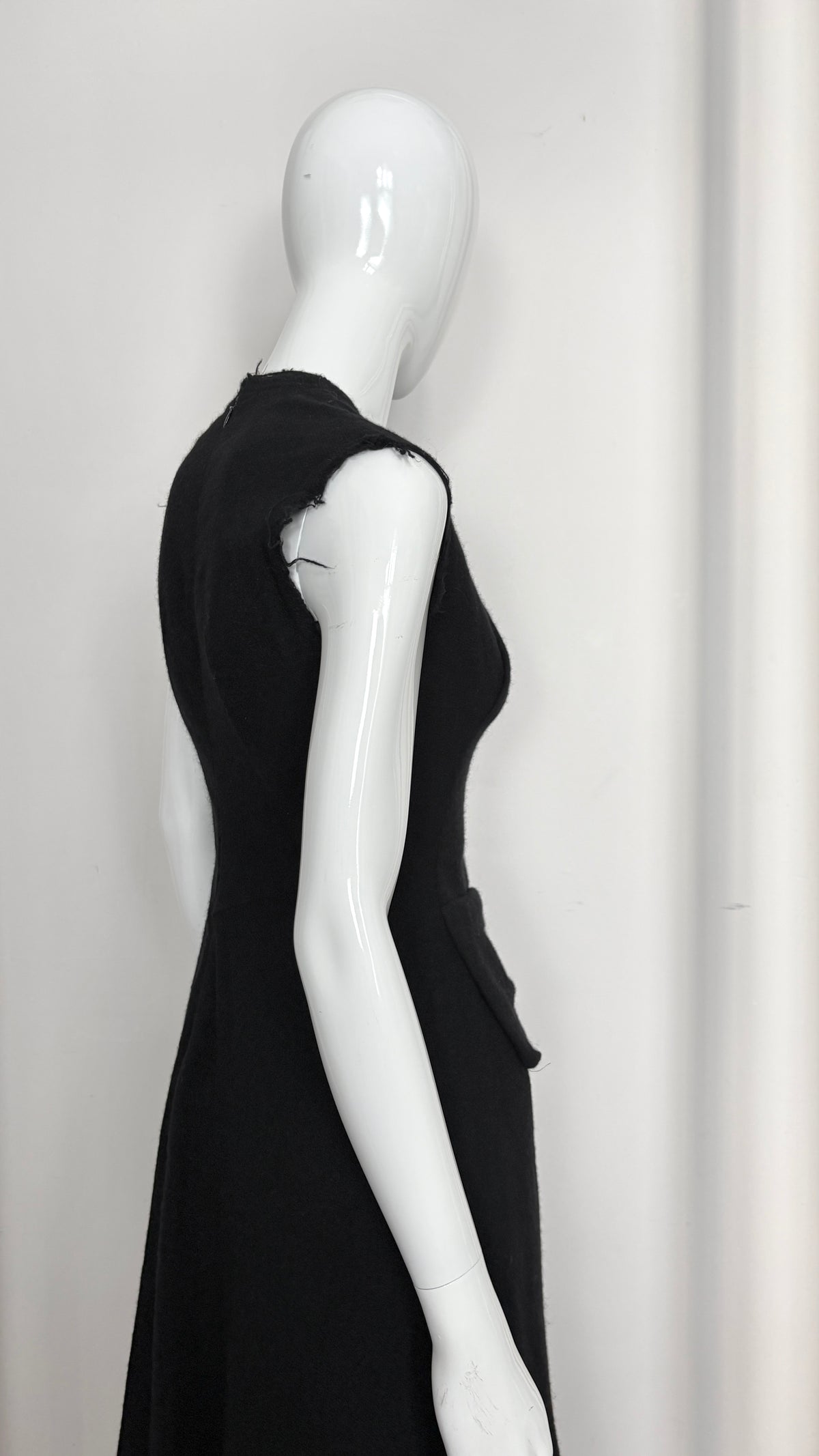 Junya Watanabe 2003 raw edge bow dress