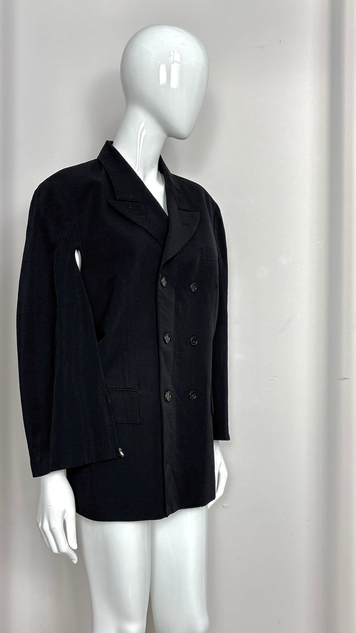 Comme des Garcons jacket with zip sleeve