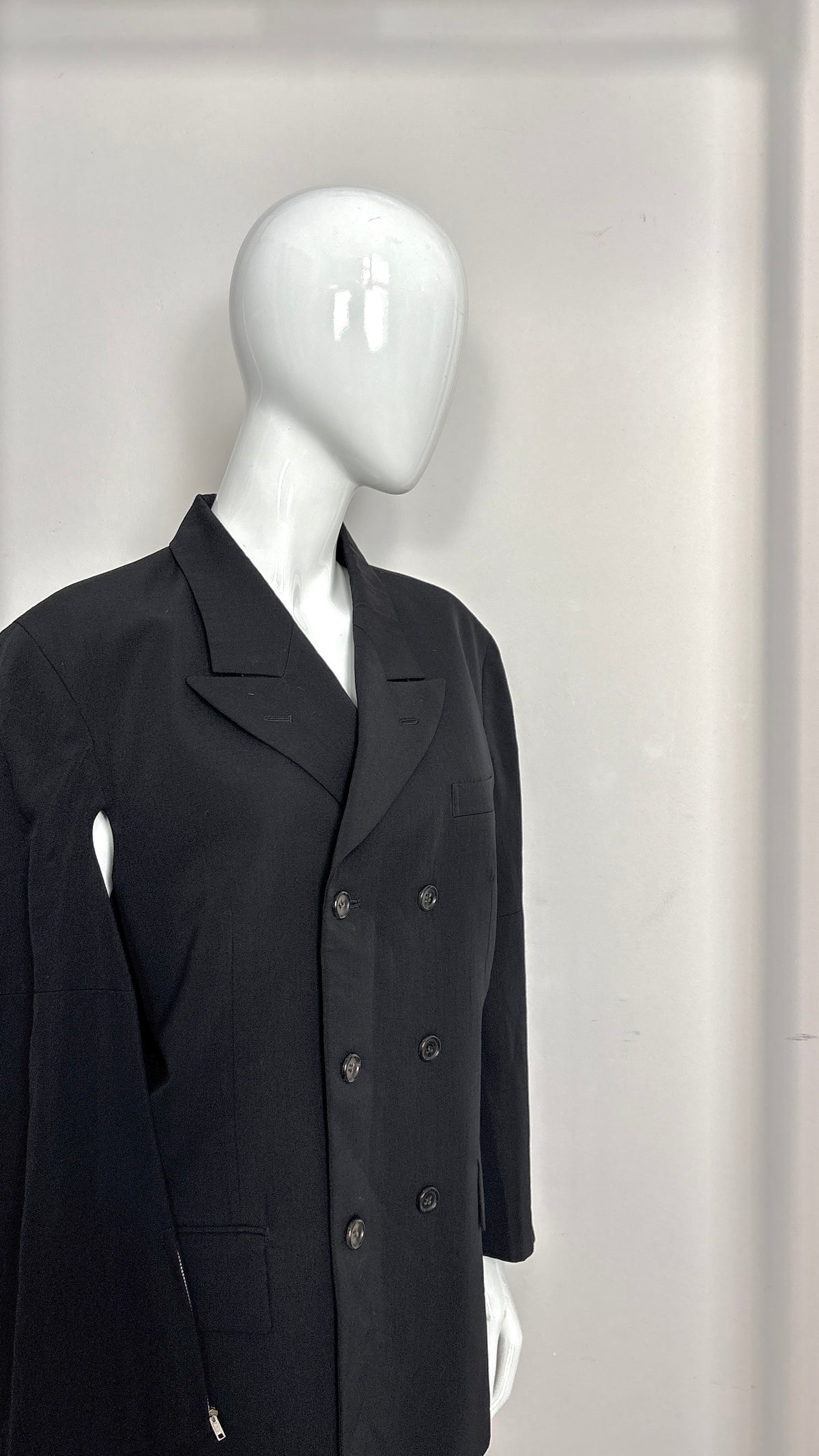 Comme des Garcons jacket with zip sleeve
