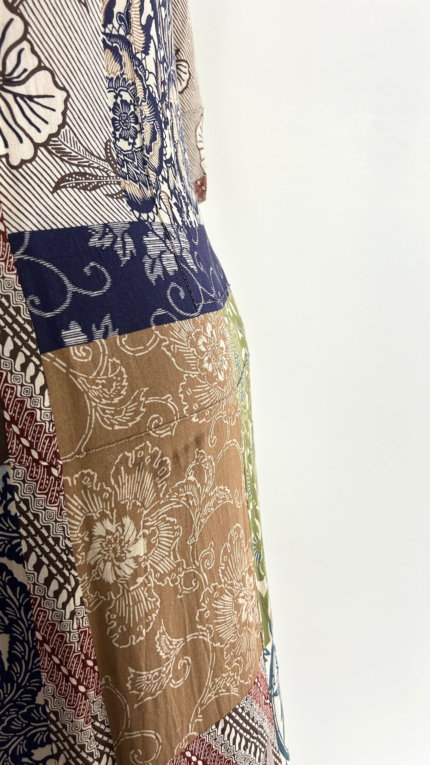 Kenzo patchwork print dress