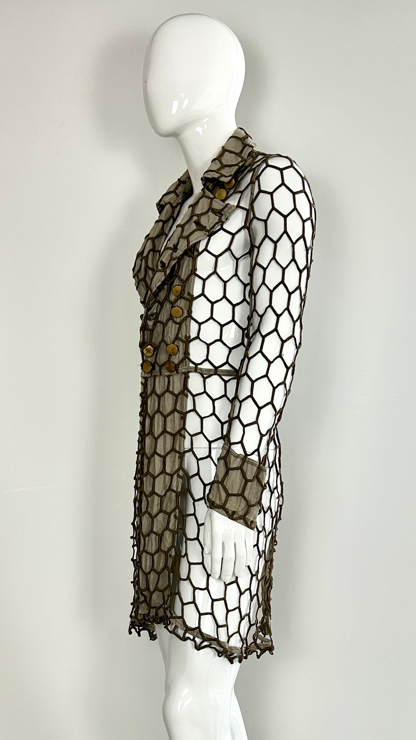 Comme des Garcons S/S 2015 cutout jacket
