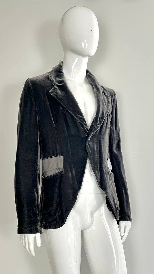 Comme des Garcons homme plus velvet jacket