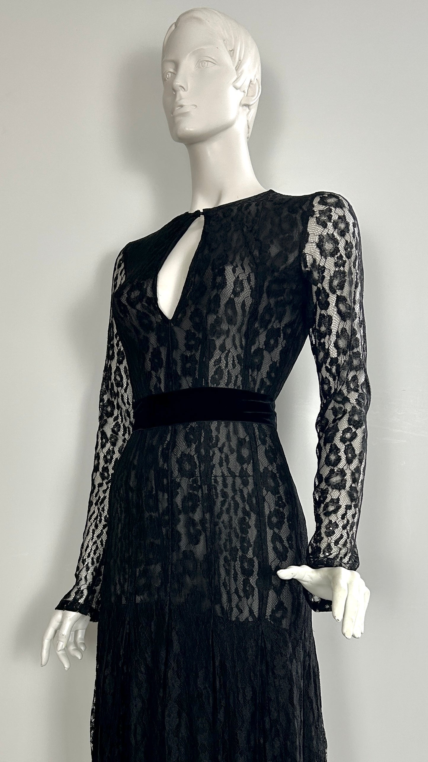 Tom Ford leopard lace dress