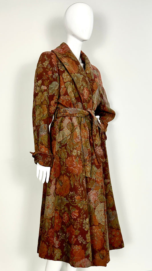Kenzo tapestry robe style coat